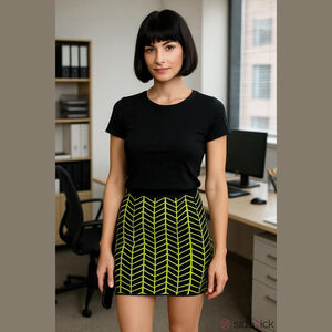Rachel Roy Knit Skirt Size Small